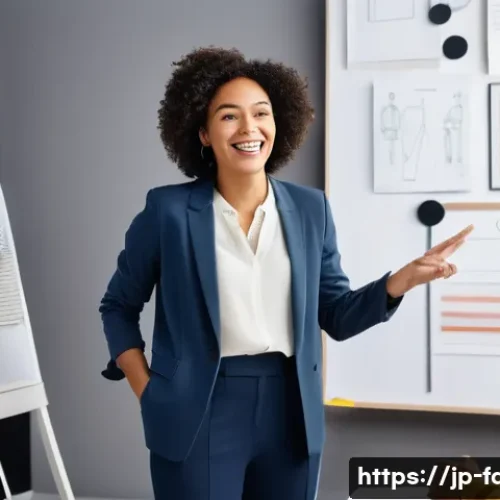 패션 코디네이터의 온라인 코스 운영 전략 - **A dynamic and modern online fashion class in progress.** A charismatic female fashion coordinator ...