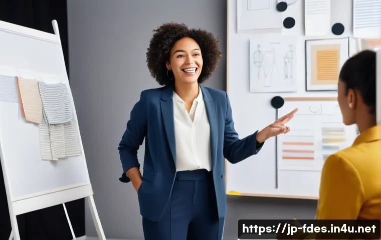 패션 코디네이터의 온라인 코스 운영 전략 - **A dynamic and modern online fashion class in progress.** A charismatic female fashion coordinator ...